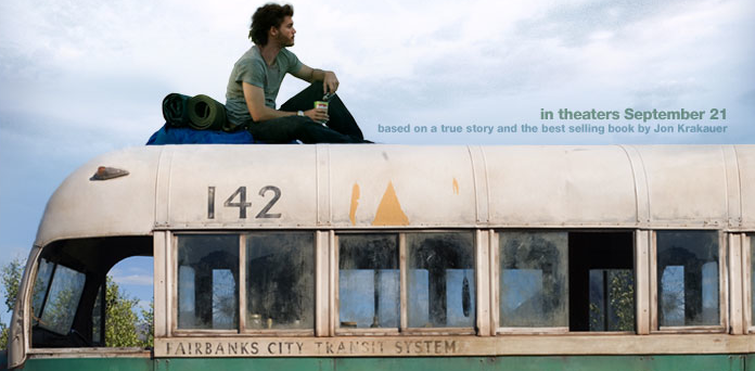 Into The Wild was adapted into a film which was released on September 21 